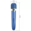 Magic Wand Pretty Love Colorful Massager Blue - akkumulátoros,vízálló
