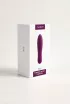 SVAKOM minivibrátor Tulip Violet - lila színben, vízálló, bordázott, stimuláló felszínnel, akkumulátoros