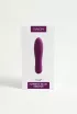SVAKOM minivibrátor Tulip Violet - lila színben, vízálló, bordázott, stimuláló felszínnel, akkumulátoros