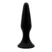 CHISA NOVELTIES fenékdugó Black Mont L Silicone Plug - fekete színben, L méretben, vízálló, szilikon, 11,5 cm
