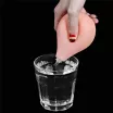 LOVETOY élethű dildó 9" SQUIRT EXTREME DILDO - közepes méretű, herékkel, ejakuláló, nagy pumpa, letapasztható, PVC (23 cm)