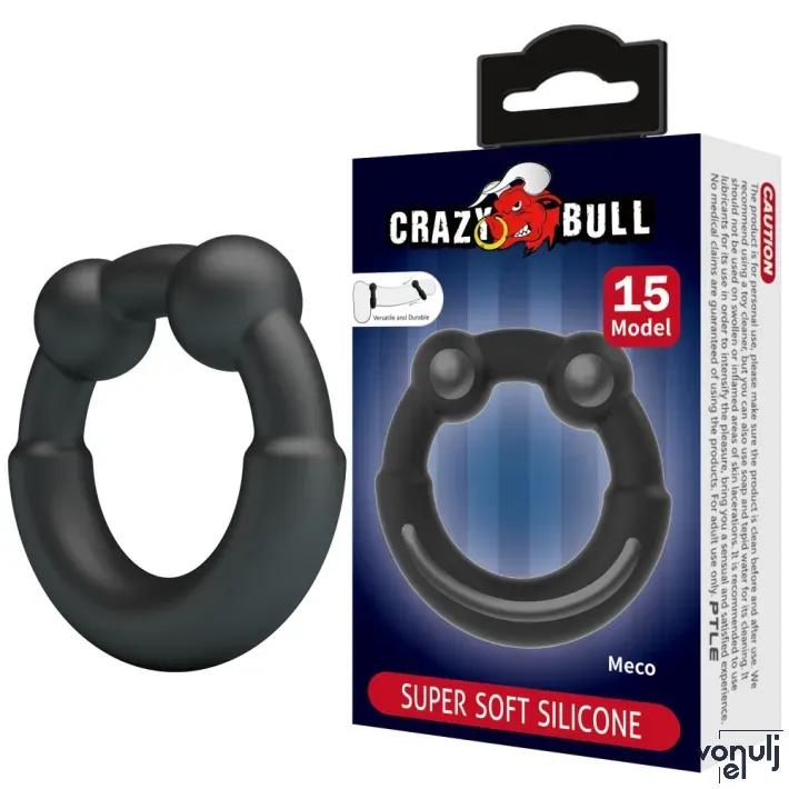 Pénisz gyűrű Crazy Bull Meco - vízálló