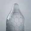 LELO óvszer Hex Condoms Original 36 Pack - latex, extra vékony, stimuláló felszínnel, síkosított, 36 db