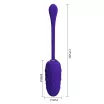 Vibrációs tojás PRETTY LOVE Marina Purple II - akkumulátoros