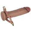 Strapon dildó hámmal Lovetoy Ingen 9" - 21,4 cm dildóval, L/XL/2XL hámmal