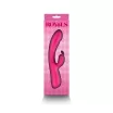 NS NOVELTIES csiklóizgatós vibrátor Royals Divine Metallic Pink - rózsaszín színben, g-pontos, melegítős, vízálló, akkumulátoros