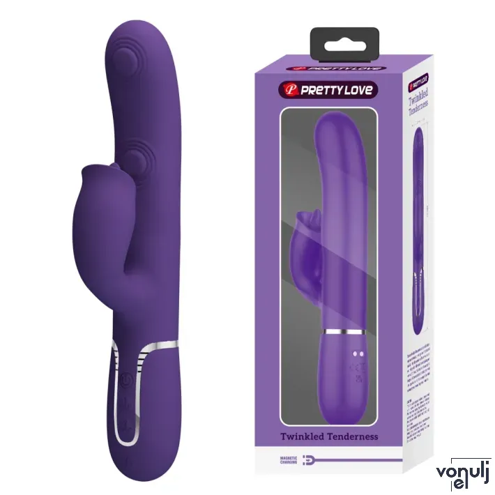 Csiklóizgatós g pont vibrátor Pretty Love Gigi - akkumulátoros,vízálló