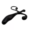 CHISA NOVELTIES prosztata izgató Get Lock Pro Stimulator Black - fekete színben, vibráció nélküli, vízálló