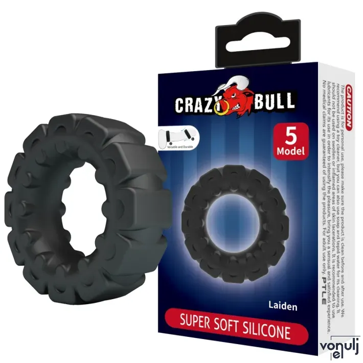 Pénisz gyűrű Crazy Bull Laiden - vízálló