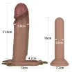 Strapon dildó hámmal Lovetoy Ingen 9" - 21,4 cm dildóval, XS/S/M hámmal