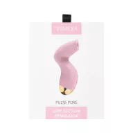 SVAKOM léghullámos csiklóizgató Pulse Pure Pink - rózsaszín színben, prémium minőség, vízálló, akkumulátoros