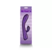 NS NOVELTIES csiklóizgatós vibrátor Royals Duchess Metallic Purple - lila színben, g-pontos, vízálló, akkumulátoros