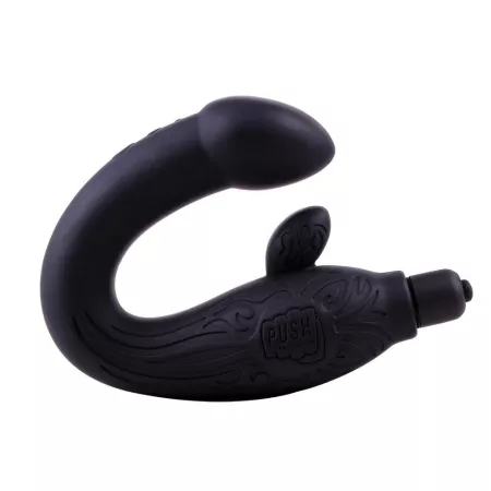 CHISA NOVELTIES prosztata vibrátor Black Mont  P-Spot Perineum Massager - fekete színben, vibrációs funkcióval, vízálló, elemes