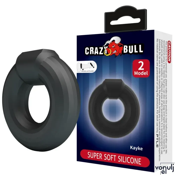 Pénisz gyűrű Crazy Bull Kayke - vízálló