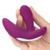 LOVETOY csiklóizgatós vibrátor O-Sensual Remote Rider - lila színben, vízálló, távirányítós, akkumulátoros