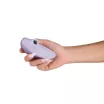 SVAKOM léghullámos csiklóizgató Pulse Galaxie Metallic Lilac - lila színben, kivetítő projektorral, ingyenes applikációval, vízálló, akkumulátoros