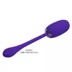 Vibrációs tojás PRETTY LOVE Kirk Purple - akkumulátoros