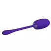 Vibrációs tojás PRETTY LOVE Kirk Purple - akkumulátoros