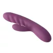 SVAKOM csiklóizgatós vibrátor Avery Lilac - lila színben, g-pontos, vízálló, akkumulátoros