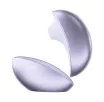 SVAKOM léghullámos csiklóizgató Pulse Galaxie Metallic Lilac - lila színben, kivetítő projektorral, ingyenes applikációval, vízálló, akkumulátoros