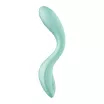 SATISFYER G-pont vibrátor Rrrolling Pleasure Mint - menta színben, forgó funkcióval, vízálló, akkumulátoros