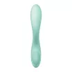 SATISFYER G-pont vibrátor Rrrolling Pleasure Mint - menta színben, forgó funkcióval, vízálló, akkumulátoros