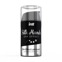 INTT intim síkosító Silk Hands Airless Bottle 15 ml - szilikon bázisú, hosszantartó hatással, latex óvszerhez is