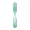 SATISFYER G-pont vibrátor Rrrolling Pleasure Mint - menta színben, forgó funkcióval, vízálló, akkumulátoros