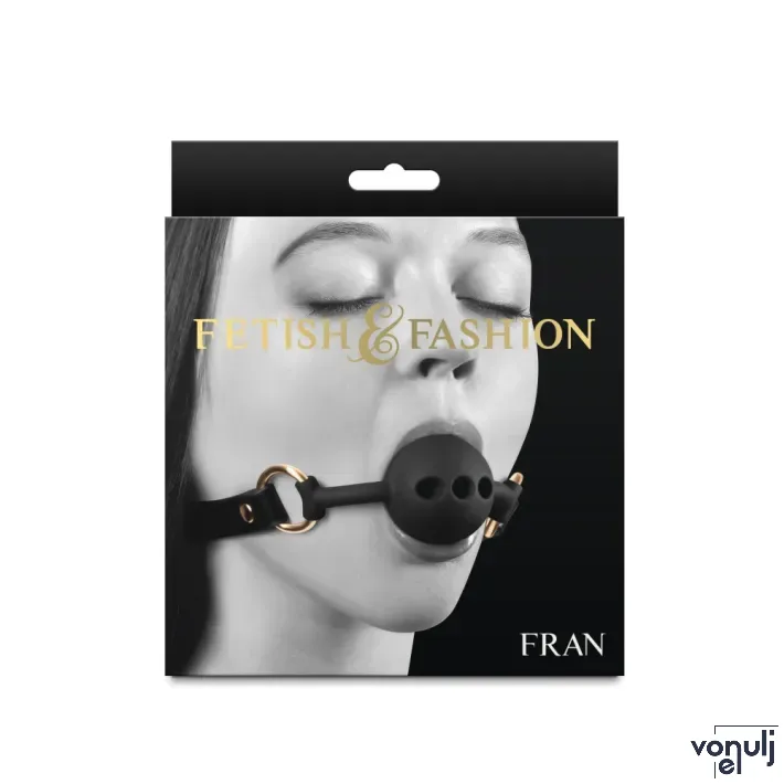 BDSM szájpecek Ns novelties Fran Black