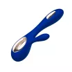 LELO csiklóizgatós vibrátor Soraya Wave Midnight Blue - királykék színben, vízálló, akkumulátoros
