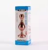 X-MEN análbot Secret Shine Booty Call M IV - rosegold színben, vibráció nélküli, vízálló, 11 cm
