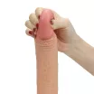 LOVETOY felcsatolható dildó Rodeo G - realisztikus, testszínű, g-pontos, vízálló, (20,3 cm)