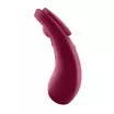 SATISFYER rezgő csiklóvibrátor Sexy Secret - bordó színben, vízálló, akkumulátoros, ingyenes applikációval