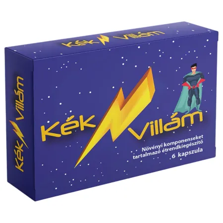 Kékvillám potencianövelő kapszula