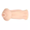 ANIME maszturbátor Man's Vibrating Masturbator Flesh - realisztikus, vibrációs tojással, vagina formájú testnyílással, távirányítós, vízálló