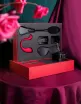 SVAKOM BDSM szett Limited Kit Box - Phoenix Neo vibrátor, bilincs, szemmaszk, paskoló