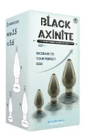 Anál plug szett NMC Black Axinite 3in1 III - vízálló