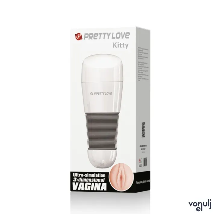 Műpunci maszturbátor Pretty love Kitty - vízálló
