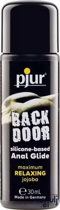 PJUR intim síkosító Back Door Bottle 30 ml - anális, szilikon bázisú, jojoba kivonattal a nyugtató hatásért, latex óvszerhez is