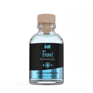 INTT masszázsgél Massage Gel Frost Glass Bottle 30 ml - ehető, hűsítő hatású