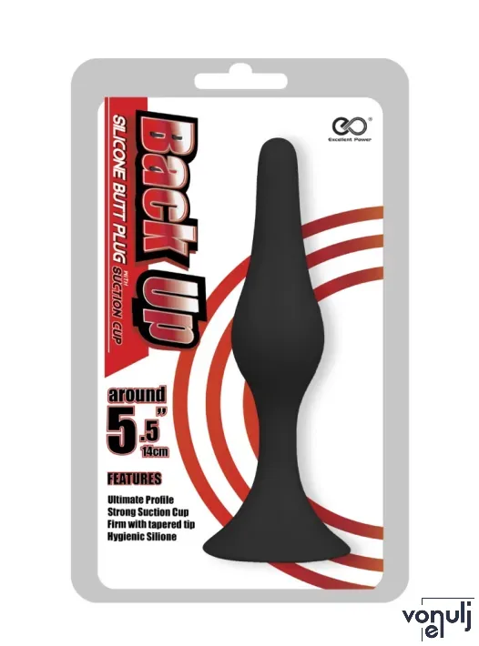 Anál plug NMC Back Up 14 cm - vízálló, 5,5"