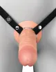 Strapon dildó hámmal Pipedream 9" Dual Density - vízálló