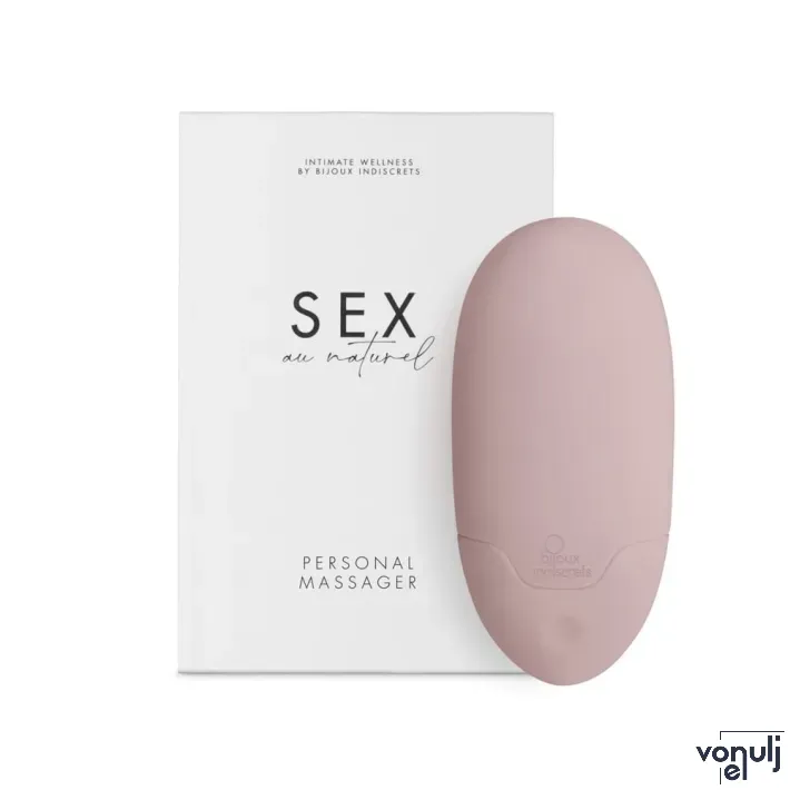 BIJOUX INDISCRETS minivibrátor Vibrating Personal Massager  - rózsaszín színben,  vízálló, akkumulátoros