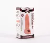 X-MEN péniszköpeny 7.2" Fantastic Penis Extender I - realisztikus, heregyűrűs, stimuláló felszínnel, végén nyitott, vízálló, TPE (18 cm)