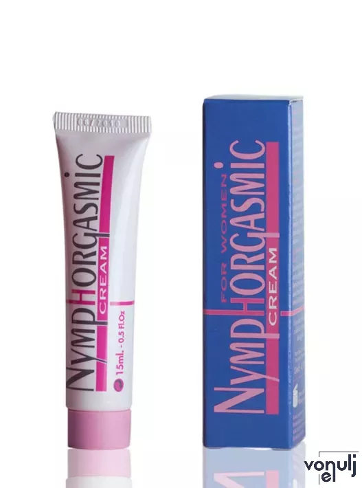 RUF stimuláló krém Nymphorgasmic cream 15 ml - hölgyeknek, ylang ylang-gal, kámforral, E-vitaminnal