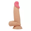 Élethű műpénisz Pretty Love Sliding Skin 7.6" Flesh - vízálló, 19,4 cm