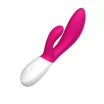 LELO csiklóizgatós vibrátor Ina Wave 2 Cerise - cseresznye színű, vízálló, akkumulátoros