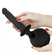 LOVETOY intim zuhany Bondage Fetish Deluxe Douche Black 1 - fekete színben, anális és hüvelyi irrigálásra, 235 ml