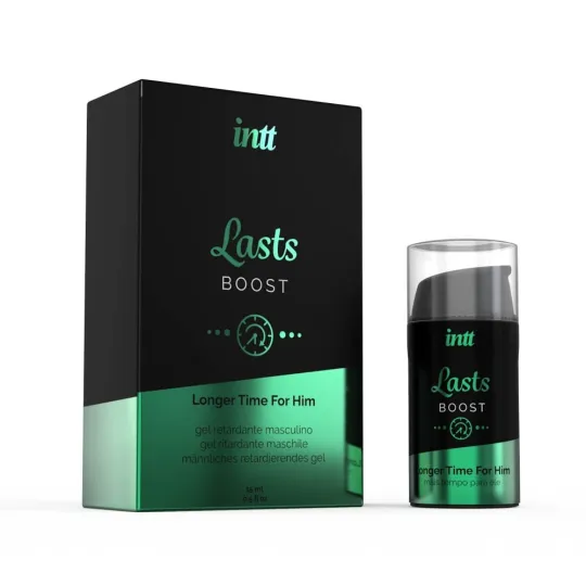 INTT késleltető gél Lasts airless Bottle 15 ml - férfiaknak