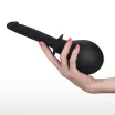 LOVETOY intim zuhany Bondage Fetish Deluxe Douche Black 1 - fekete színben, anális és hüvelyi irrigálásra, 235 ml